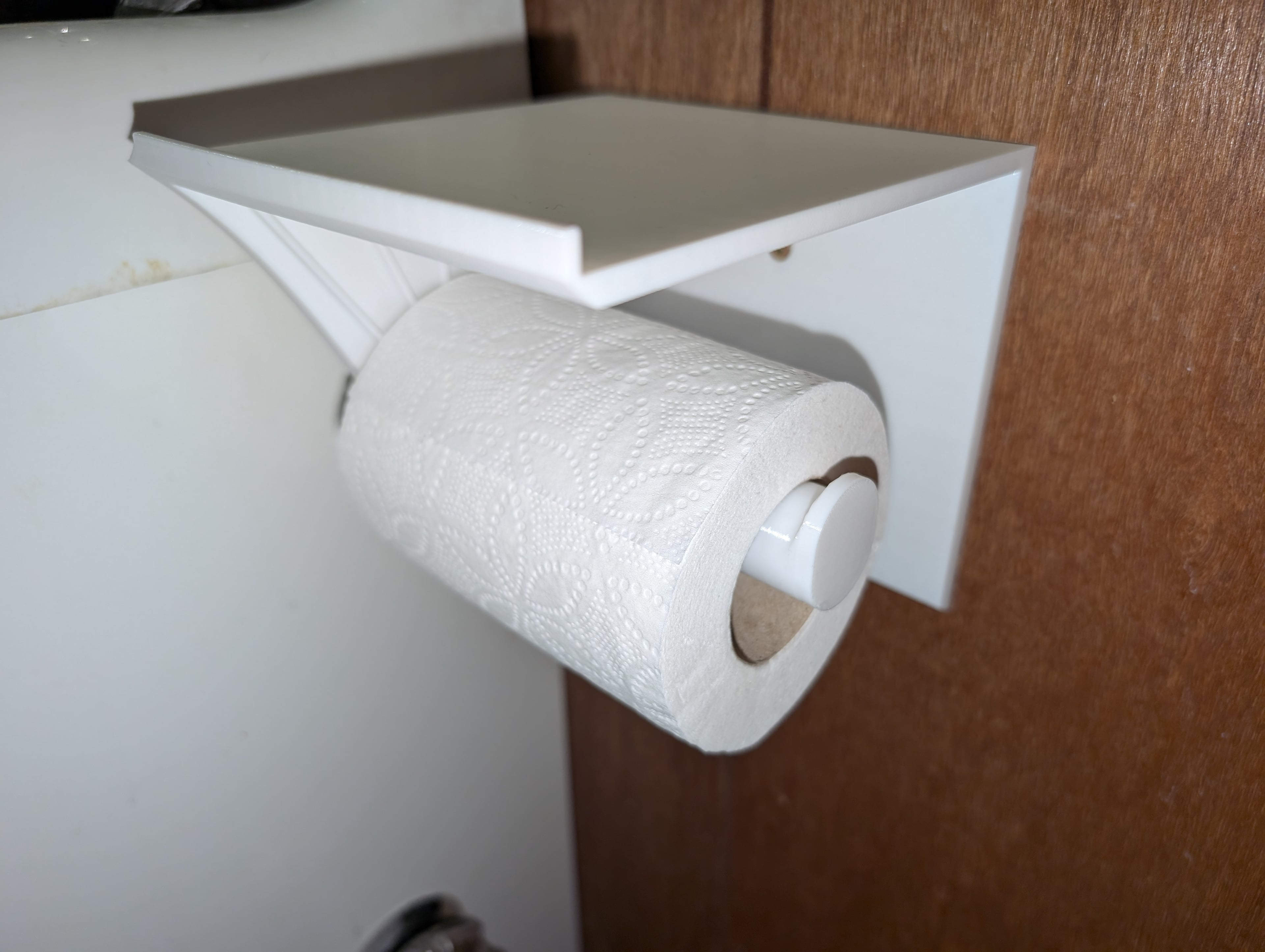 Costco Sized Bulk Toilet Paper holder. 3d model