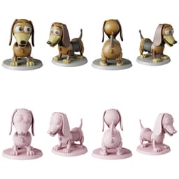 Toy Story STL Files - Woody Buzz Jessie - Toy Characters 3D Print Models 3d model