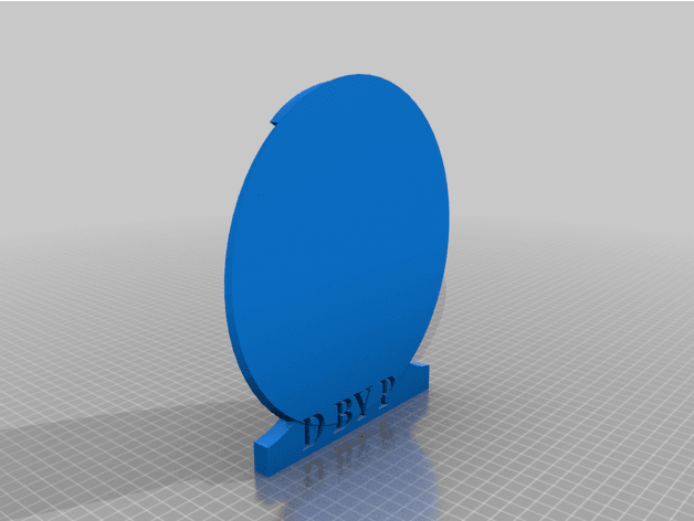 Calendar for walls 3d model