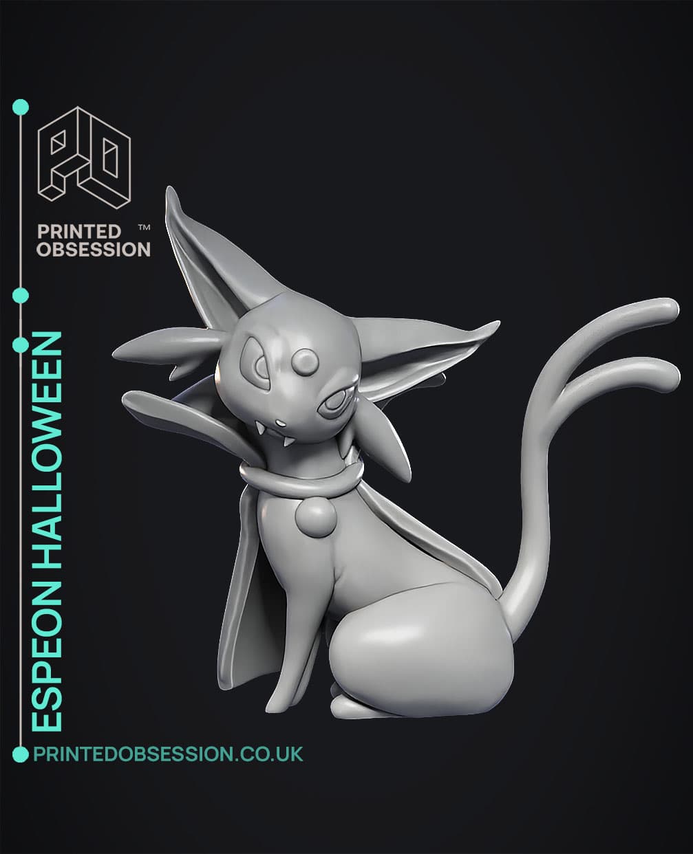 Espeon halloween - Pokemon - Fan Art 3d model