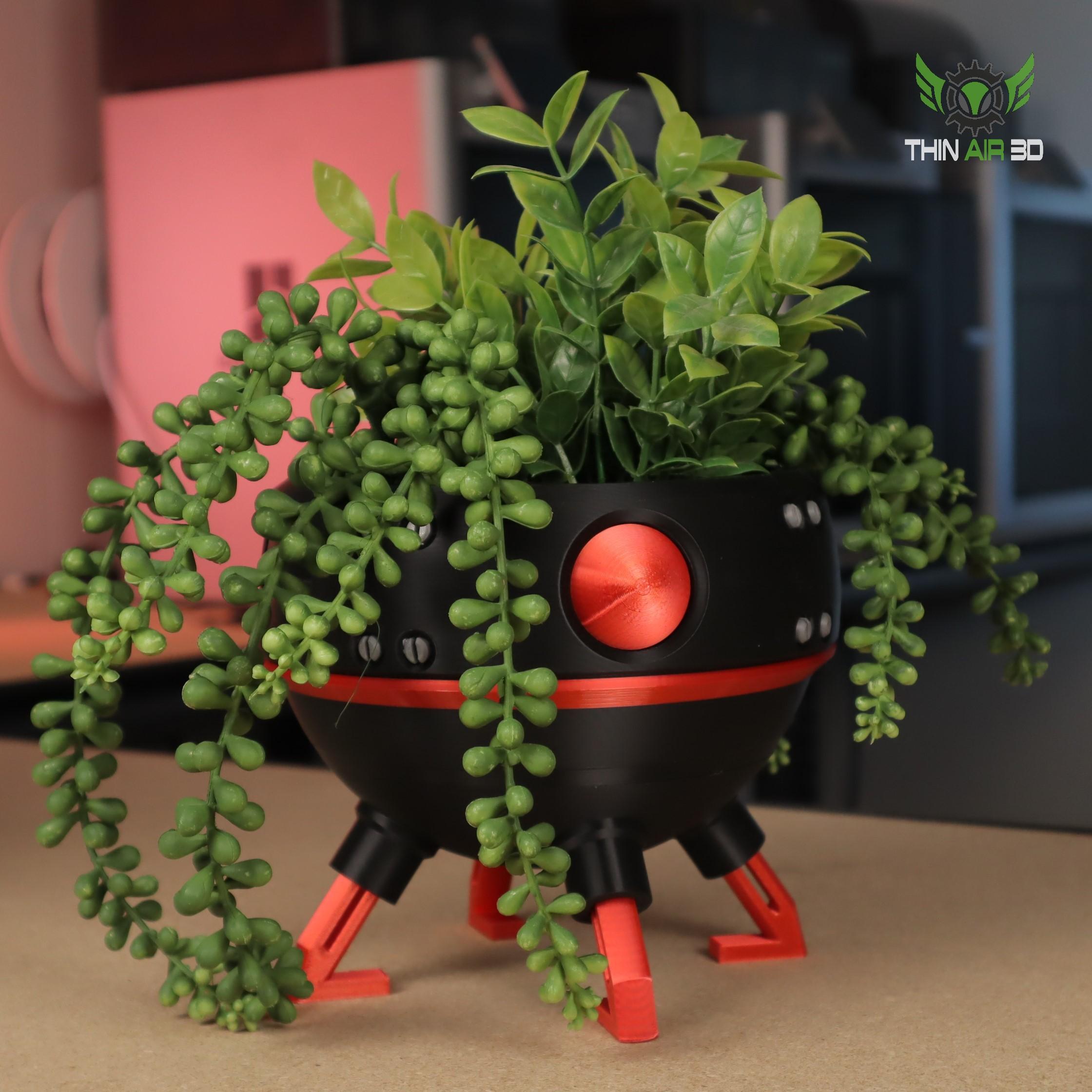 Droid Planters #1 3d model