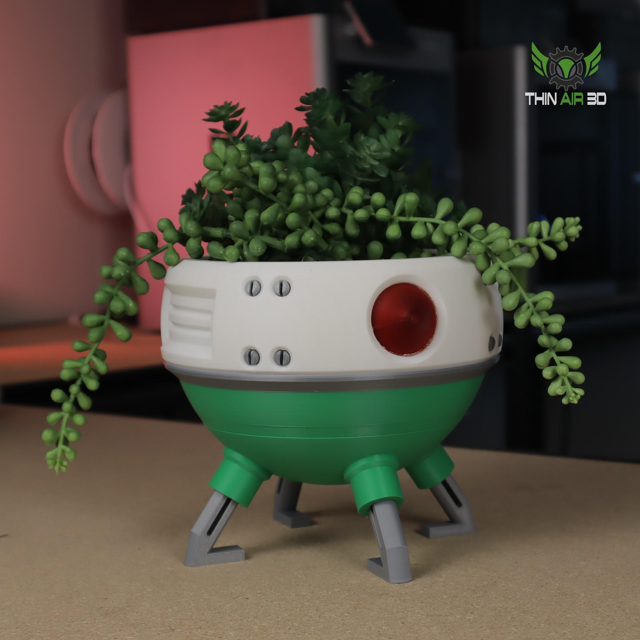 Droid Planters #1 3d model