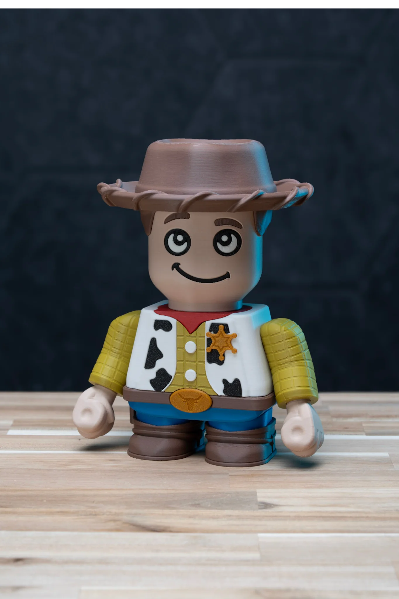 Chunky Woody - Toy Story Kit | No Supports, No AMS, No Glue 3d model