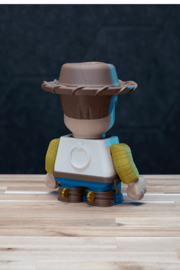 Chunky Woody - Toy Story Kit | No Supports, No AMS, No Glue 3d model