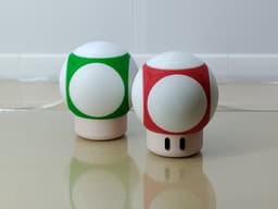 Fidget Ball mushroom stem 3d model