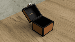 Minecraft Chest Box 3d model