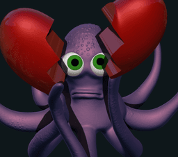 Lovetopus 3d model