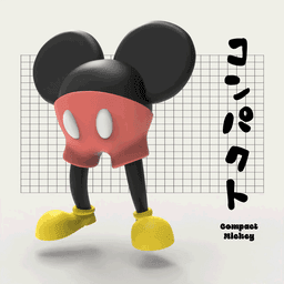 COMPACT: Mickey 3d model