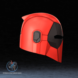 Mano Deadpool Helmet 3D Printer File STL 3d model