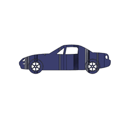NB Miata 3D Car Flip Art Desk Display 3d model