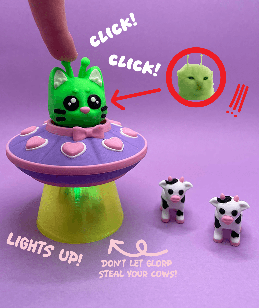 Glorp Cat Clicker! 3d model