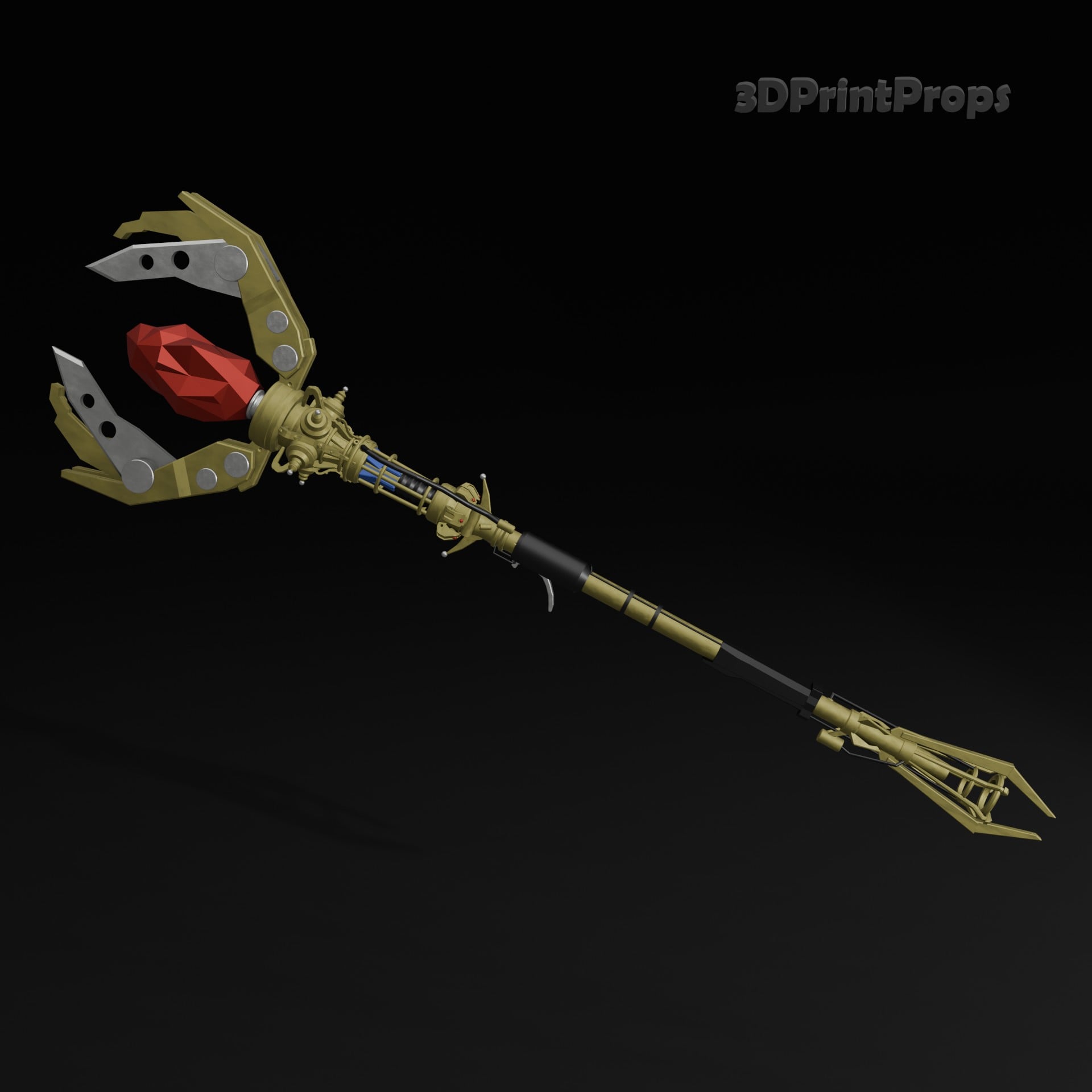 Staff of Fire 3d model