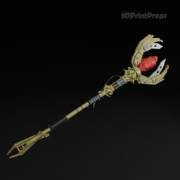 Staff of Fire 3d model