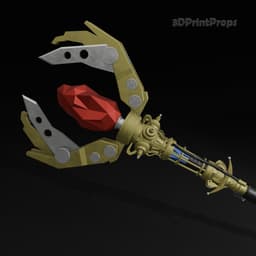 Staff of Fire 3d model