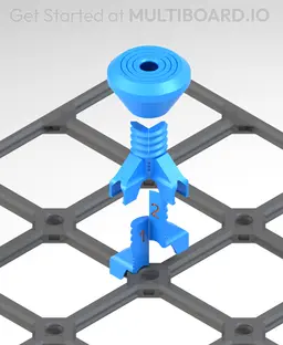 Multiboard Plate Holder Tool 3d model