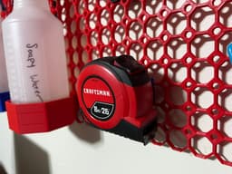 Multiboard Tape Measure Storage Clip 3d model