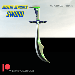 Buster Blader's Sword 3d model