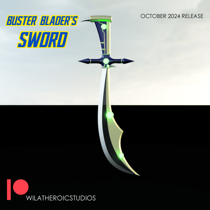 Buster Blader's Sword 3d model