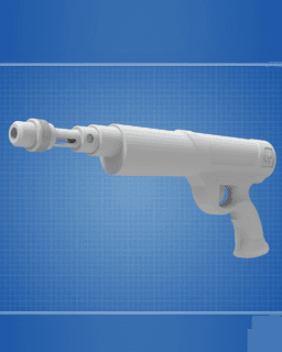 ESB Pulse 40 Blaster - Star Wars 3d model