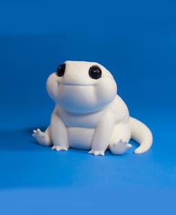 Free Albino Gecko 3d model