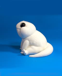 Free Albino Gecko 3d model