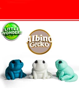 Free Albino Gecko 3d model