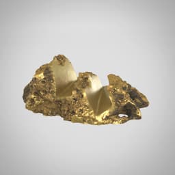 Gold Nugget PhoneStand 3d model