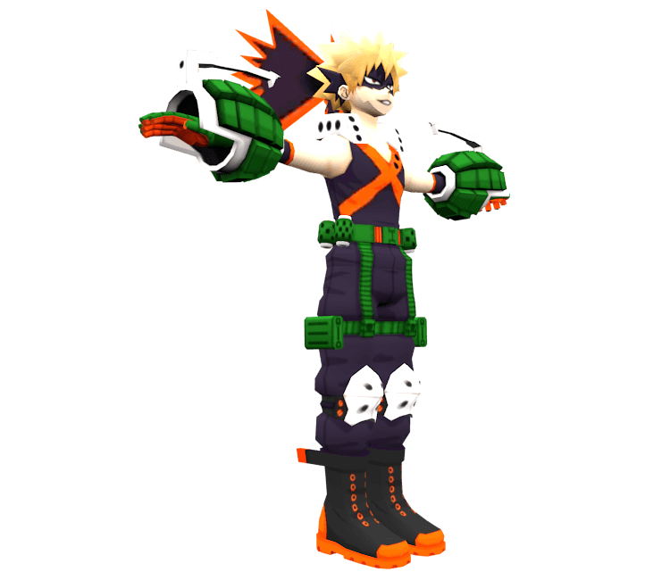 Katsuki Bakugo (Gym Uniform) 3d model