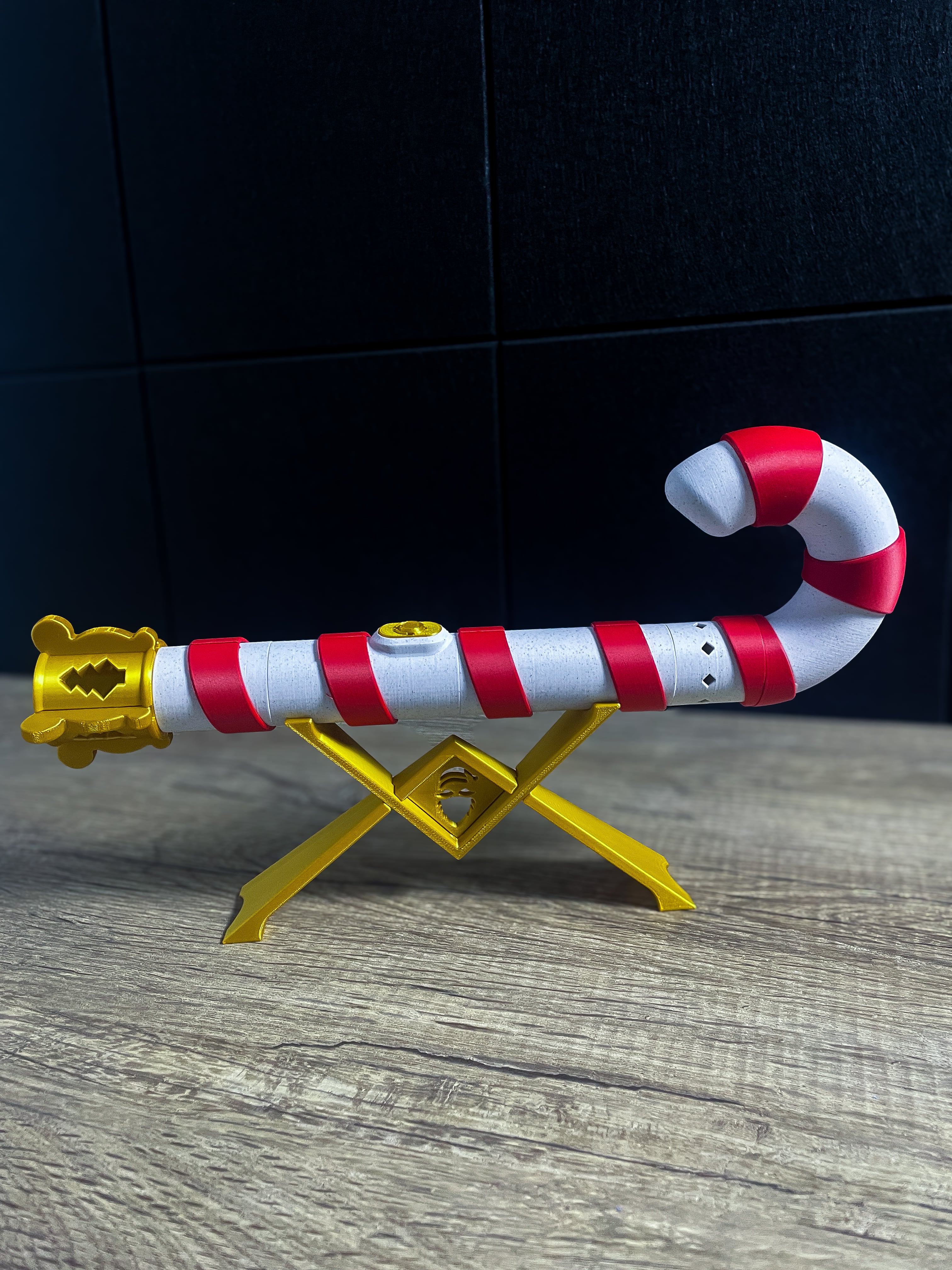 Candy Cane Saber 3d model