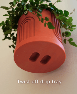 Solace Hanging Planter 3d model