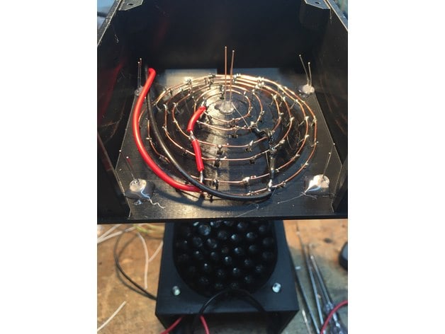 Tinylev Acoustic Levitator Case by INVESTEGATE 3d model