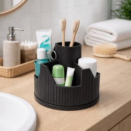 ROTATING MULTIPURPOSE ORGANIZER / BATHROOM ORGANIZER / OFFICE ORGANIZER / NO SUPPORTS 3d model