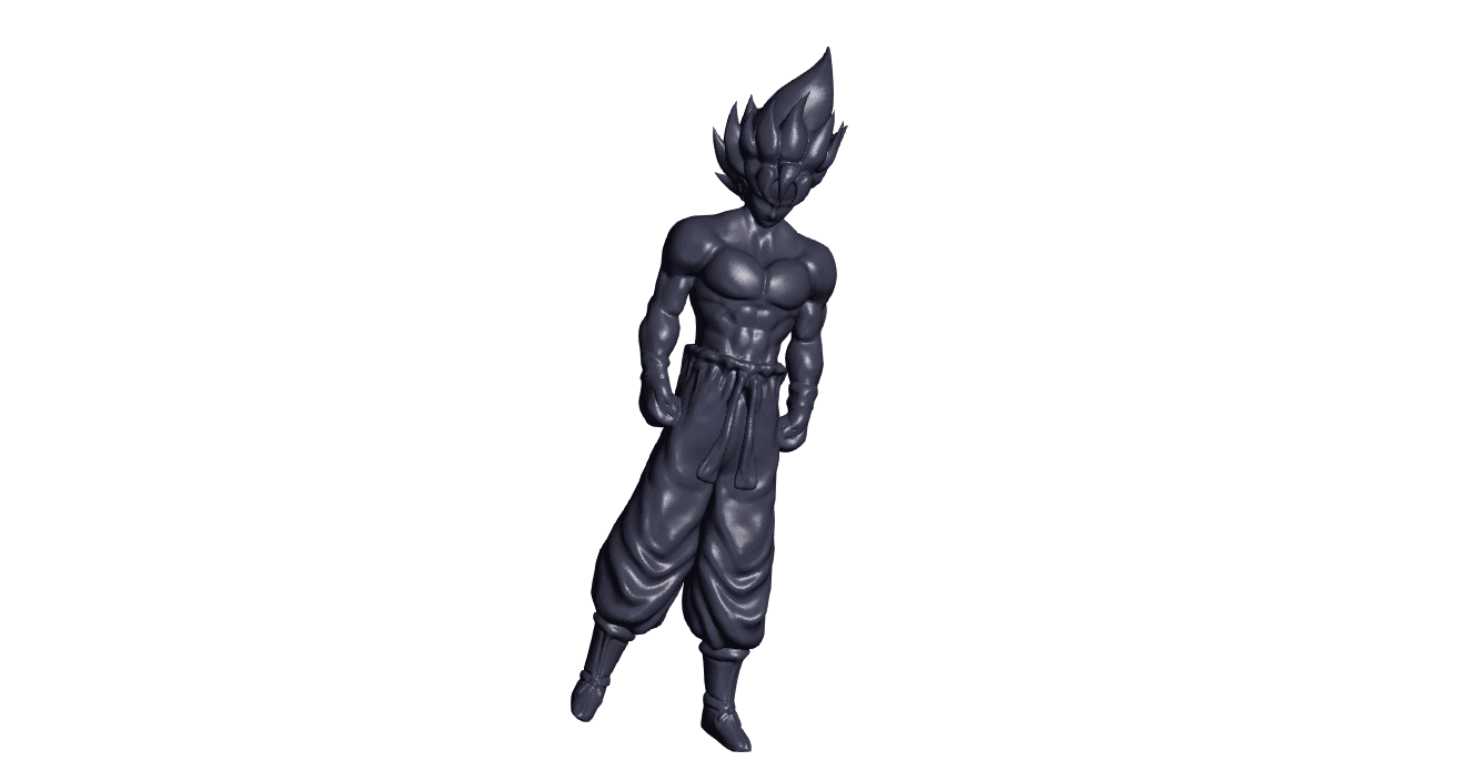 Goku.stl - hxh
 - 3d model