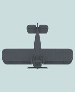1:144 Sopwith Snipe (Early) 3d model