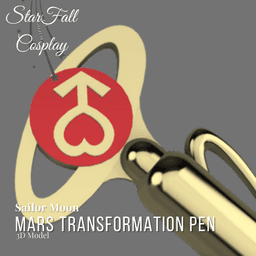 Mars Transformation Pen 3d model