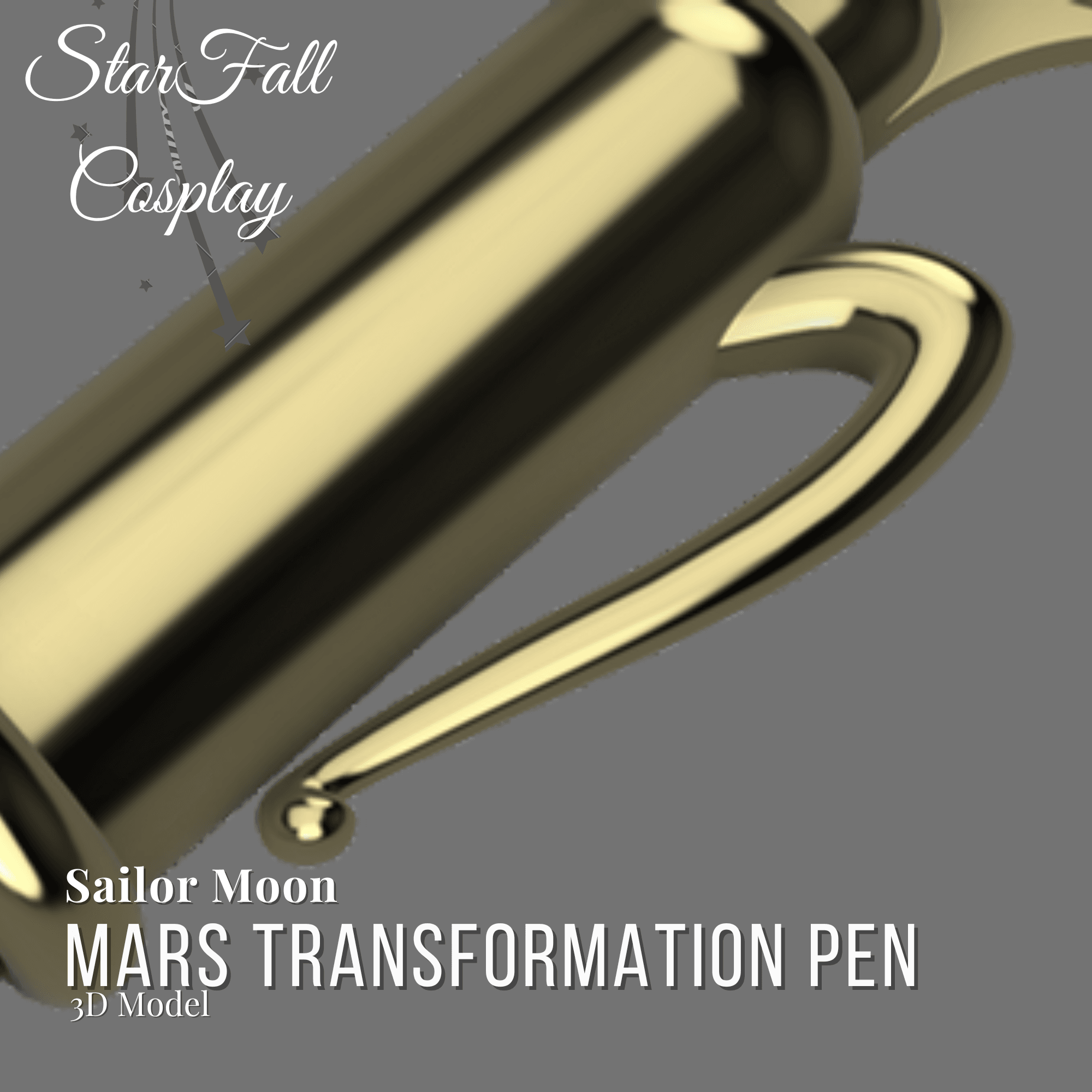 Mars Transformation Pen 3d model