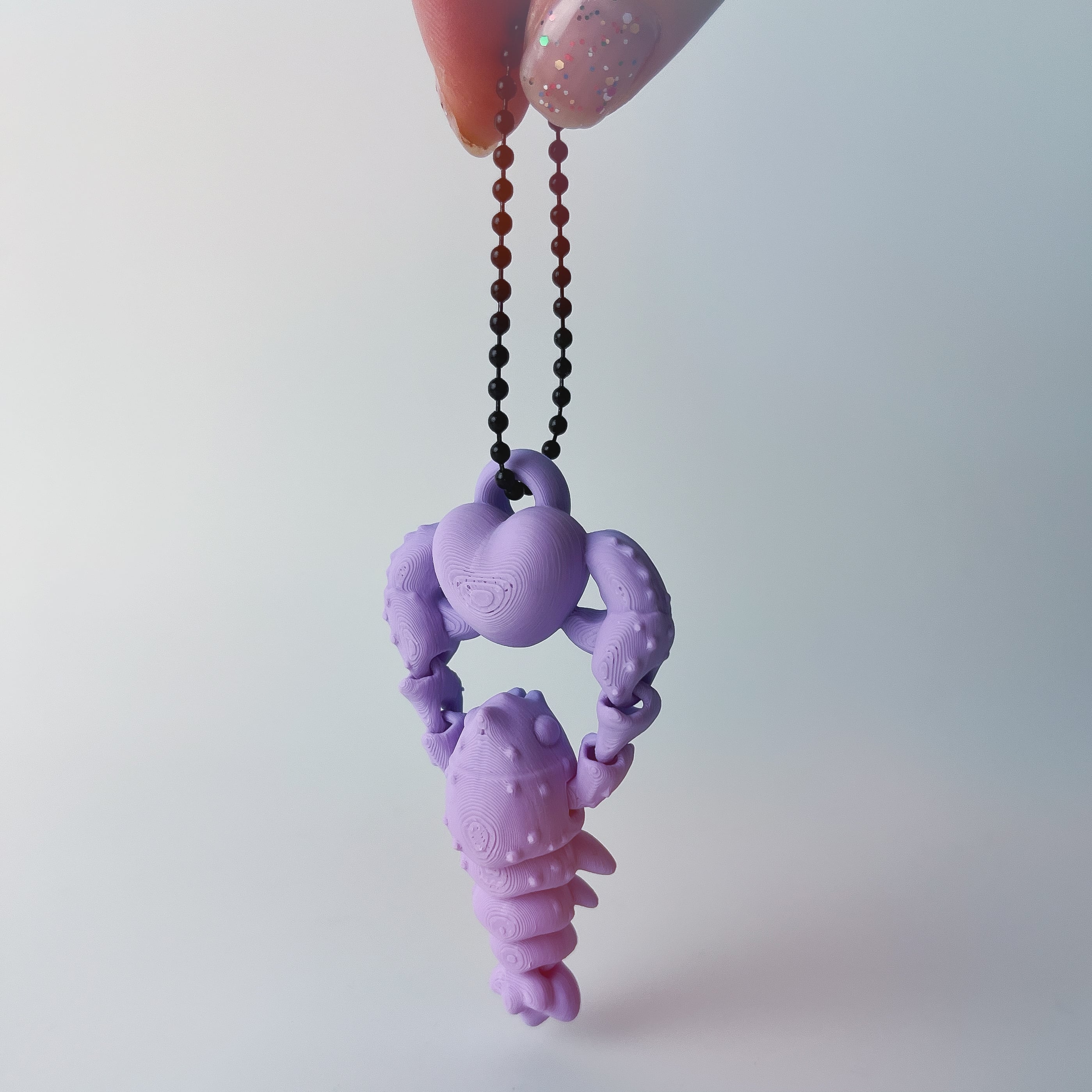 Lobster Flexi Keychain 3d model