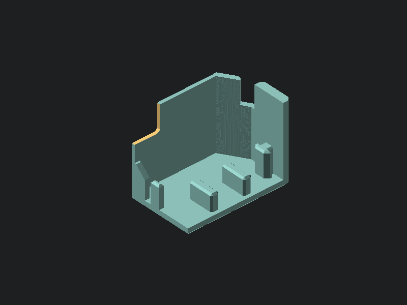 Sidewinder X1 V4 - Left X-Axis Cover 3d model