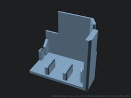 Sidewinder X1 V4 - Left X-Axis Cover 3d model