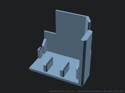 Sidewinder X1 V4 - Left X-Axis Cover 3d model