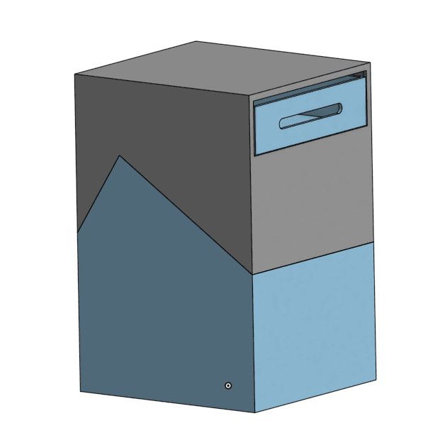 MTG Commander Deck Box 3d model