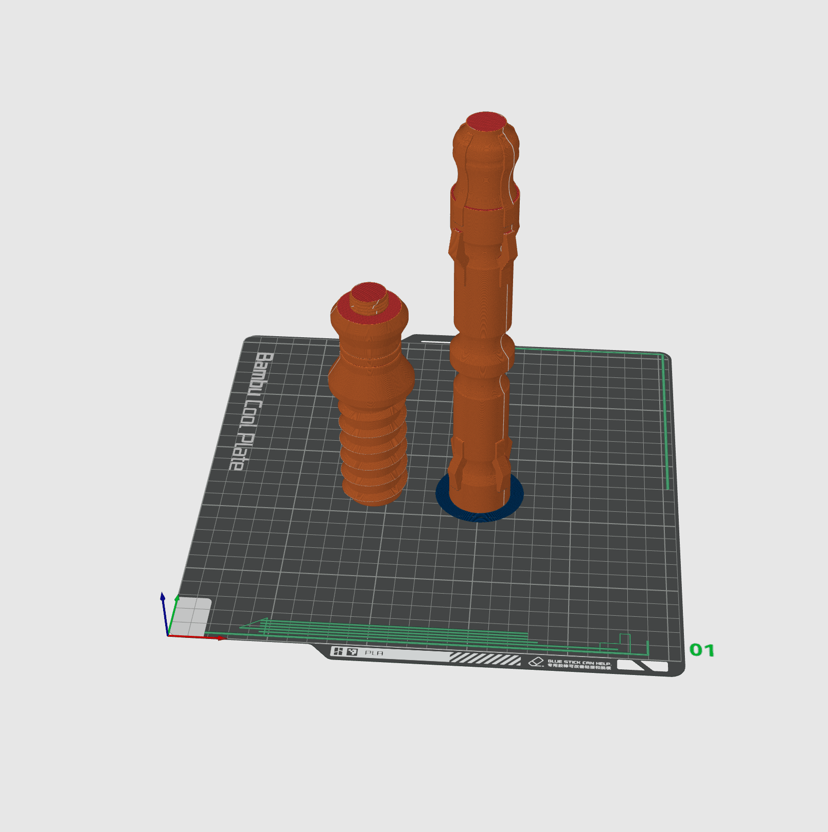 Pool Noodle Lightsaber 7 3d model