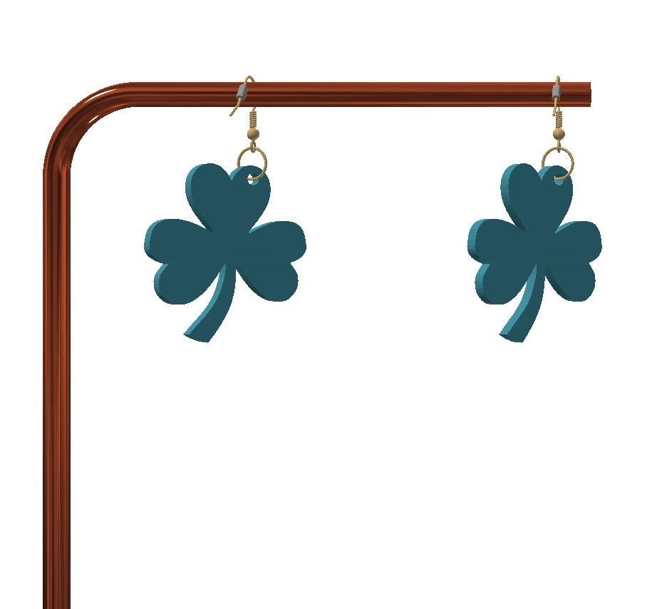 Cute keychain / earrings 3d model