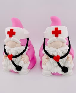 Medical Gnome -Nurse 3d model