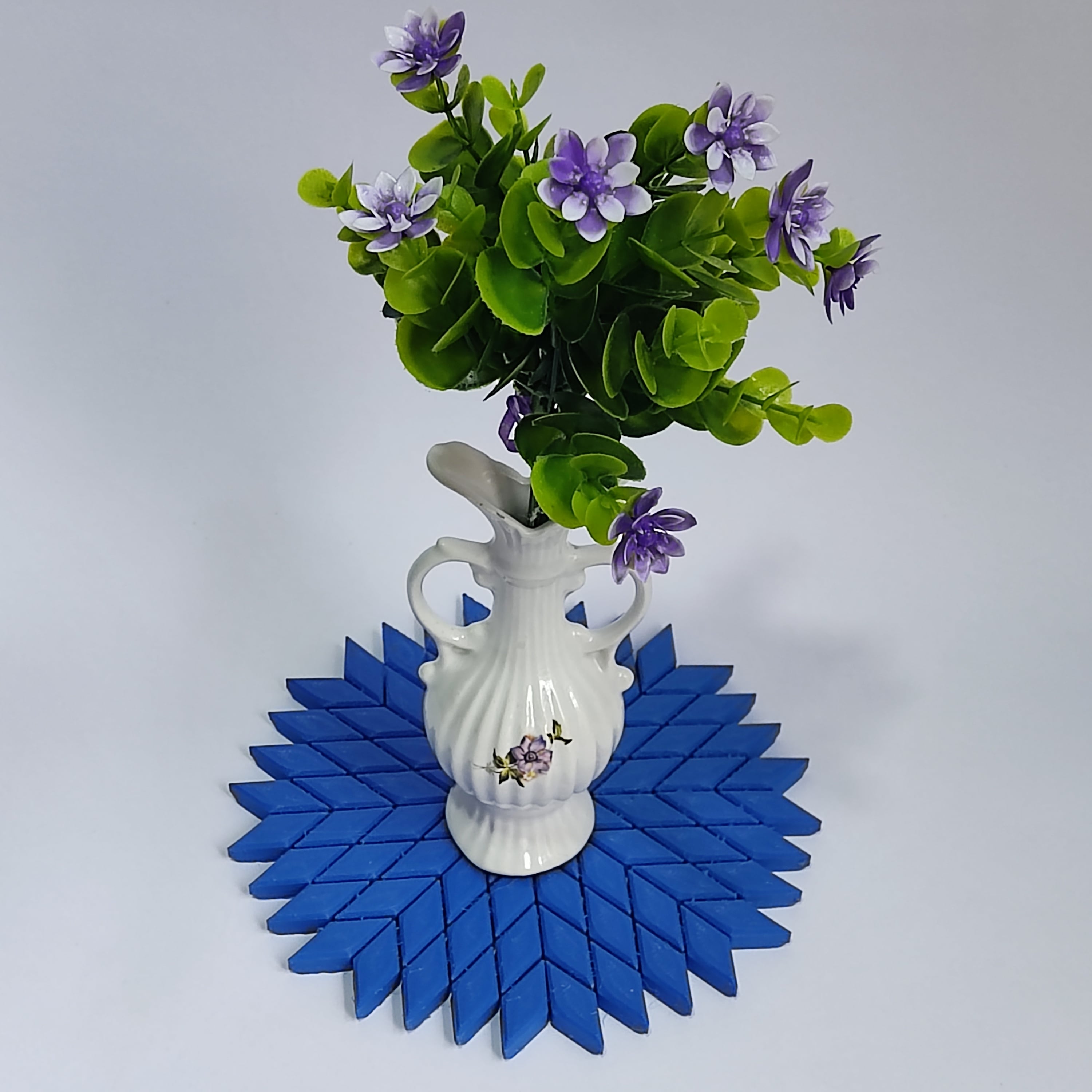 snowflake placemat & coaster 3d model