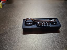 Gridfinity Bin Klein Tools 65200 with bit holder.stl 3d model