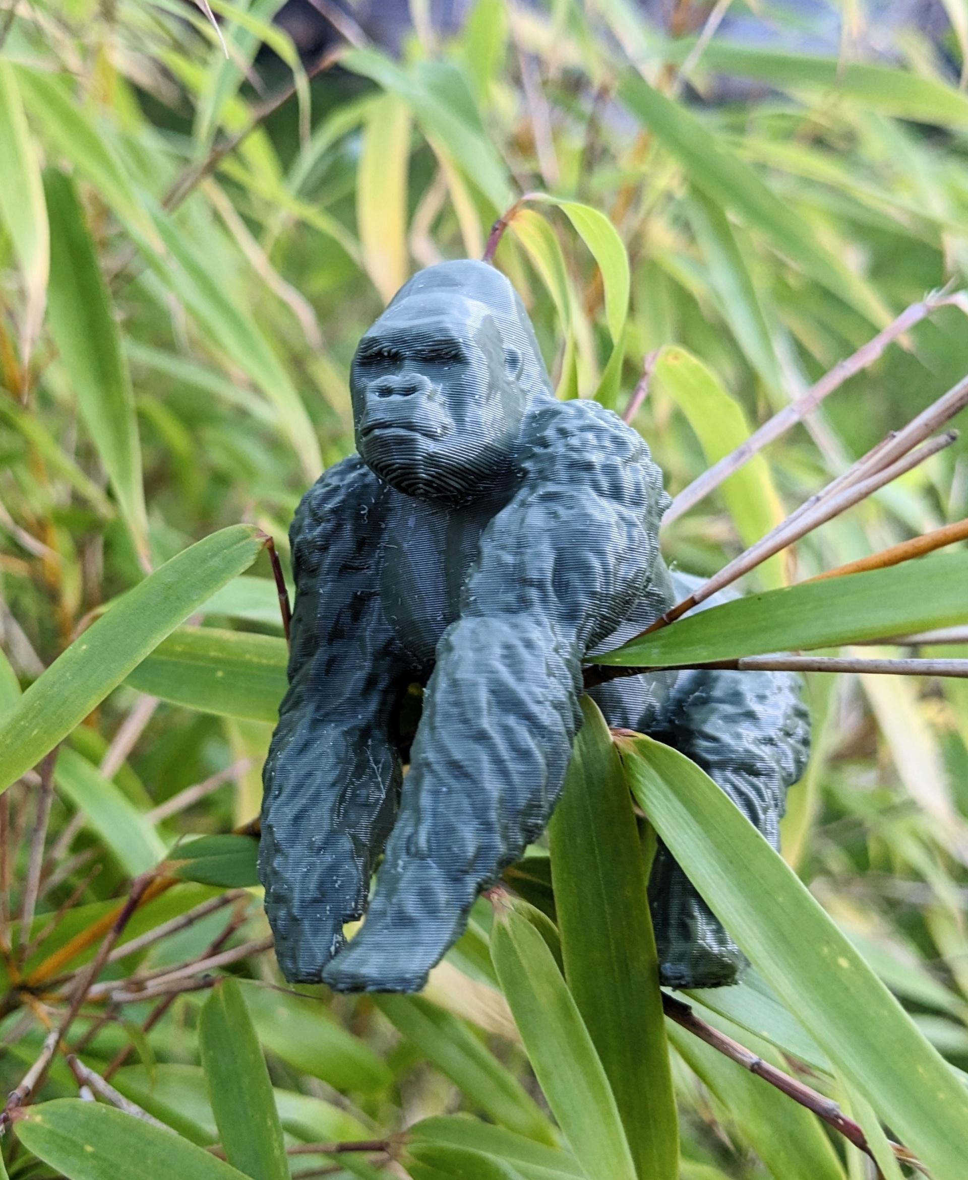 Low Poly Gorilla 3d model