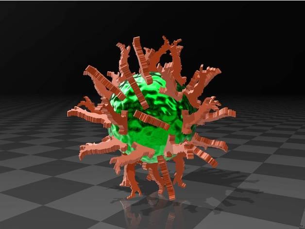 corona-italy-variante 3d model
