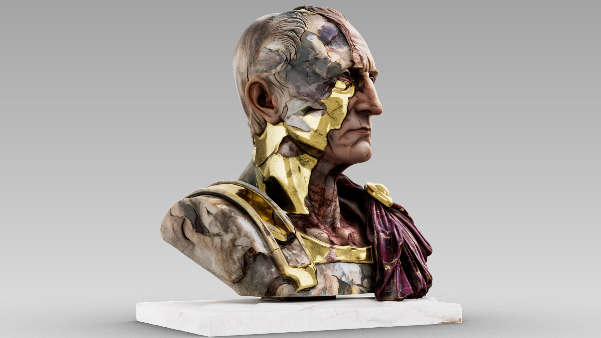 Julius Caesar 3d model