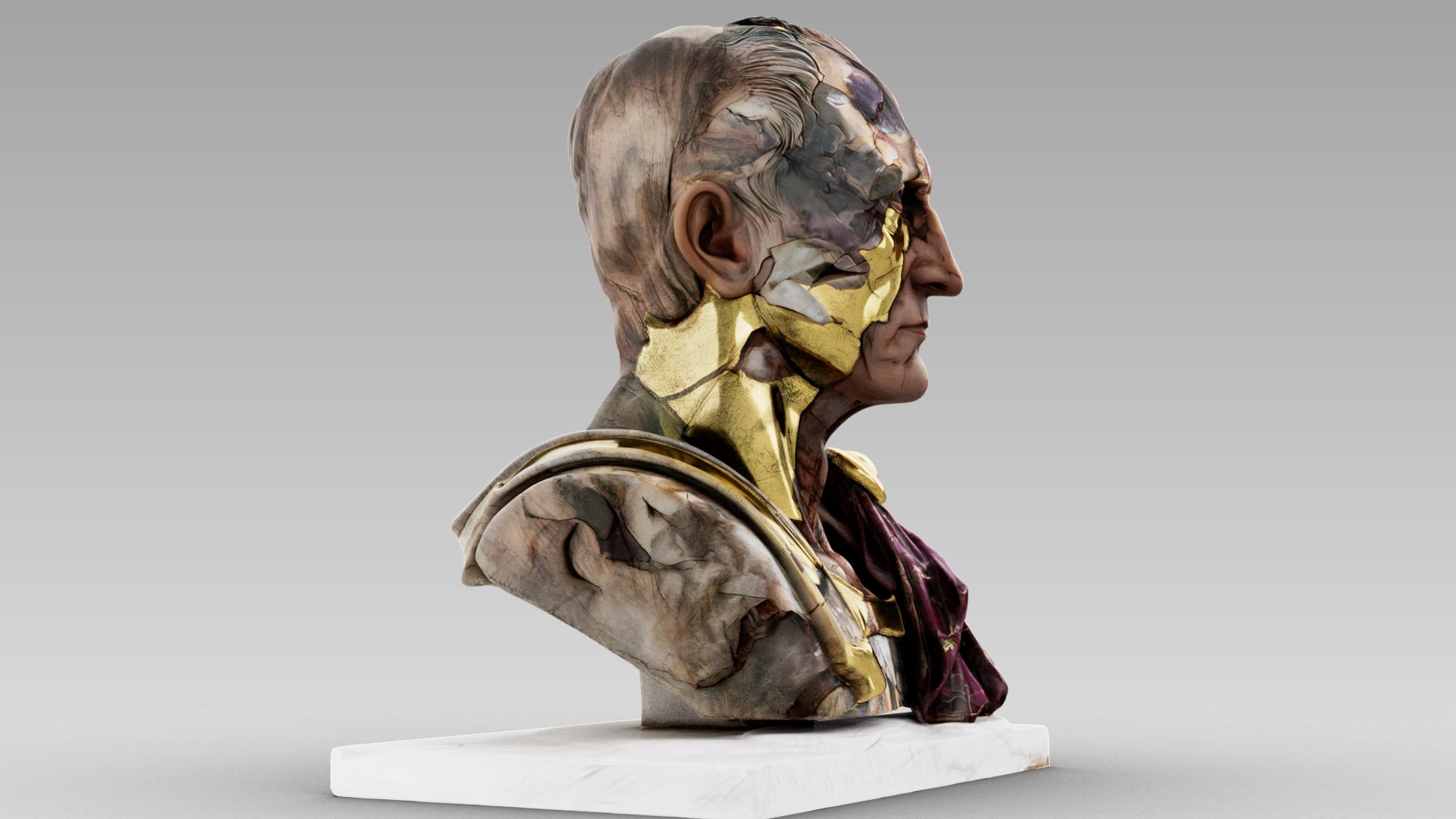Julius Caesar 3d model